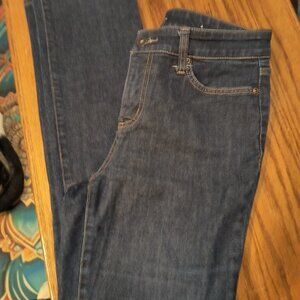 Women's NWOT St. John's Bay Straight Leg Dark Wash Jeans 4